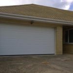 White Insulated Sectional Door