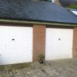 Traditional Colour Automated Roller Door (Before)