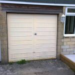 Up & Over Door Replacement (Before)